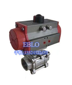 上海依博羅氣動三片式球閥