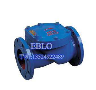 上海依博羅鑄鐵橡膠瓣止回閥