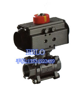 上海依博羅Q611F氣動(dòng)三片式球閥