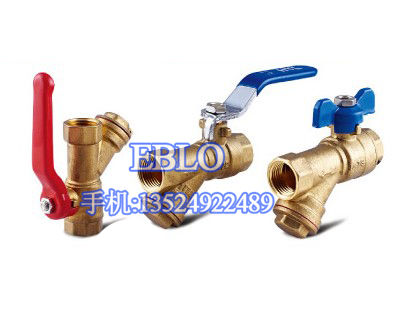上海依博羅帶過濾器銅球閥