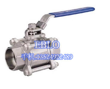 上海依博羅三片式承插焊球閥