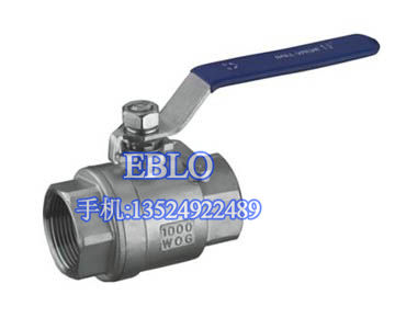 上海依博羅二片式絲口球閥