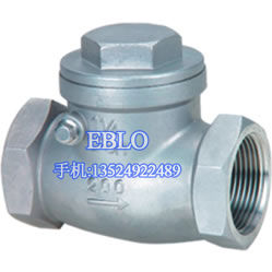 上海依博羅H14W-16R、H14W-16P 型內(nèi)螺紋不銹鋼止回閥