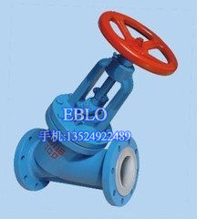 依博羅襯氟直流式截止閥