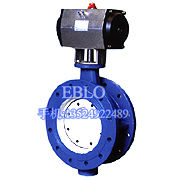 上海依博羅氣動法蘭橡膠蝶閥