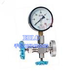 上海依博羅法蘭壓力計截止閥