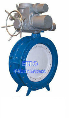 上海依博羅電動法蘭軟密封蝶閥