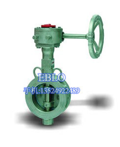 上海依博羅齒輪式不銹鋼雙偏心蝶閥