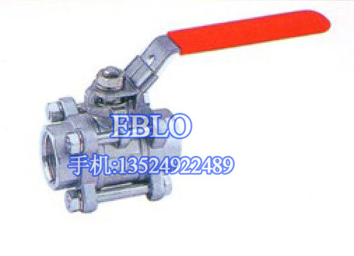 臺(tái)灣富山不銹鋼三片式球閥