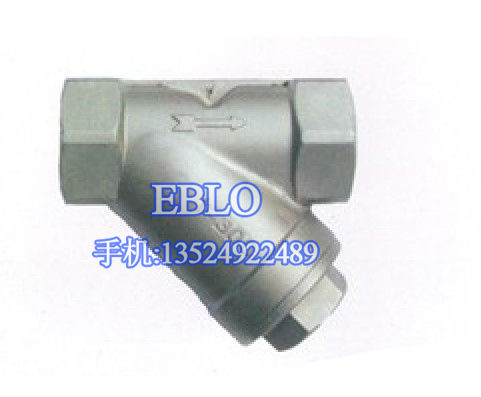 臺(tái)灣富山不銹鋼絲口Y型過濾器